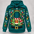 Frog Print Pet Carrier Bonding Hoodie
