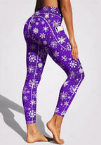 Christmas Pocket Pilates Training Leggings