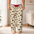 Men's Funny Red Plaid Pajama Pants