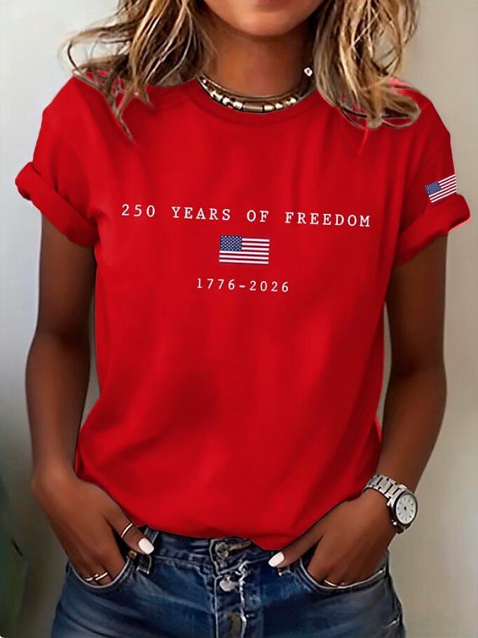 Women's Anniversary Stars Graphic Tee