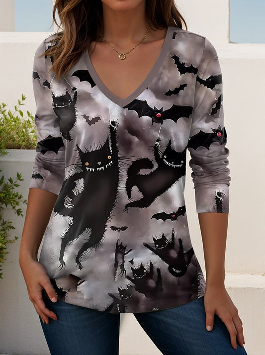 Women's Halloween Mystic Witch Tee
