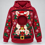 Rabbit Bunny Pet Carrier Bonding Hoodie
