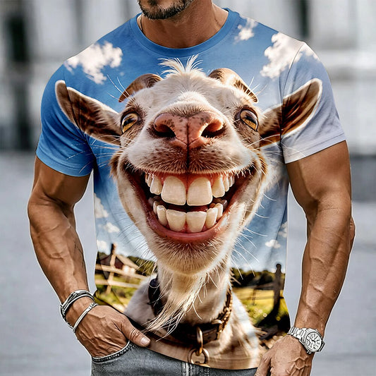 Men's Rustic Sheep Country Graphic Tee