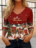 Women's Christmas Graphic Shirt