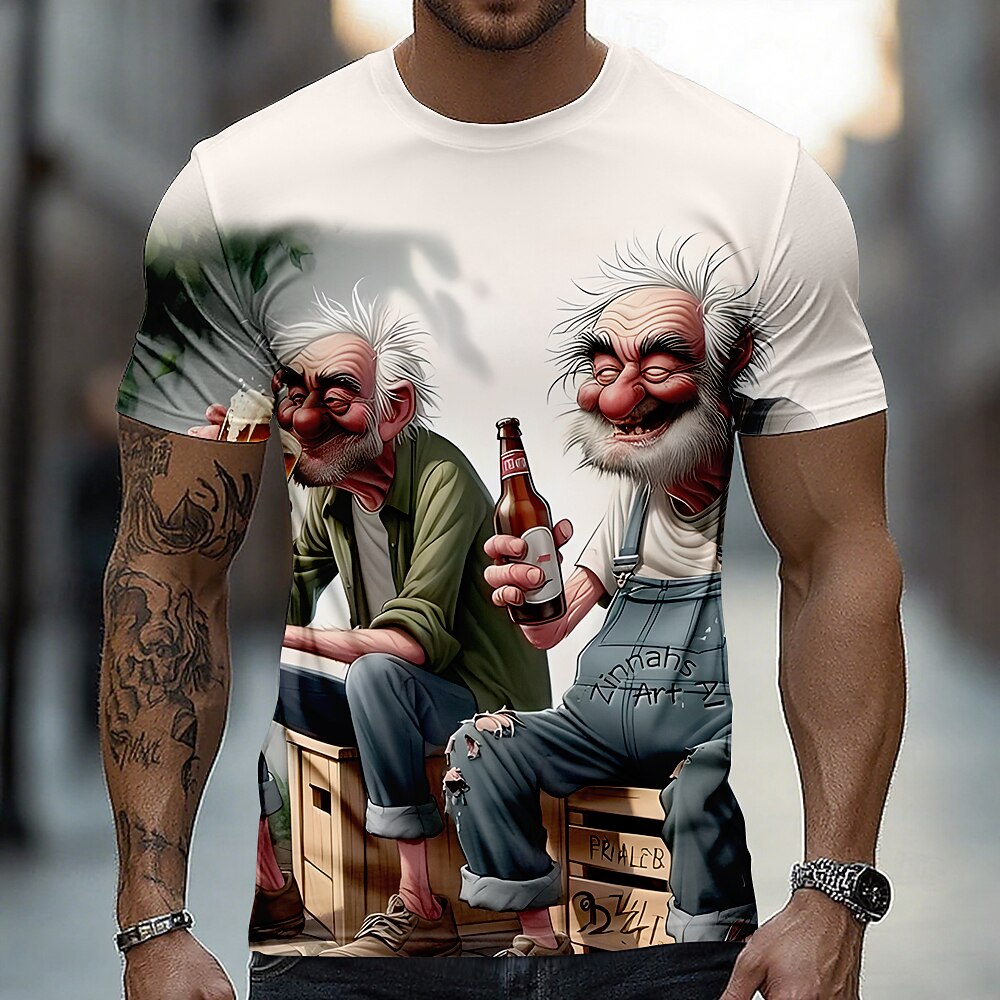 Men's Wine Bar Grandpa Graphic Tee