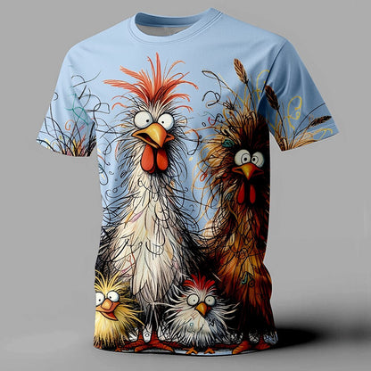 Men's Vintage Rooster Farm Graphic Tee