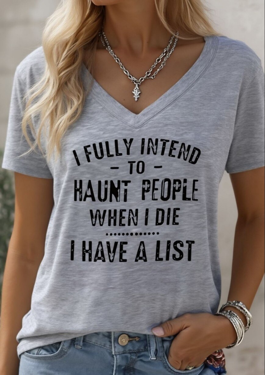Women's Animal Humor Quote Graphic Tee