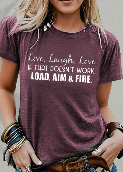 Women's Playful Animal Quote Graphic Tee