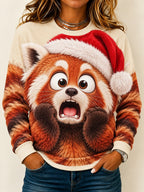 Christmas Tree Snowflake Long Sleeve Shirt