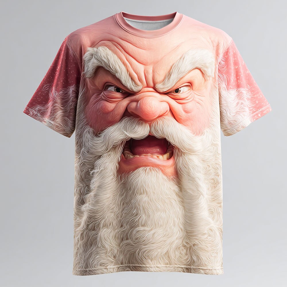 Christmas Santa Streetwear Graphic Tee