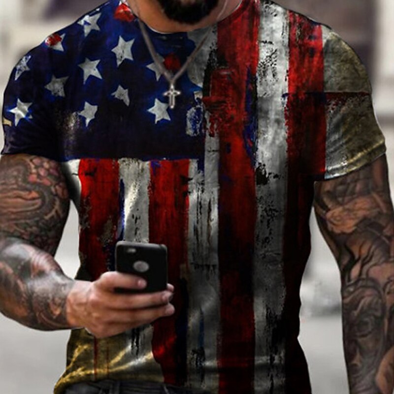 Men's Stars & Stripes Tee