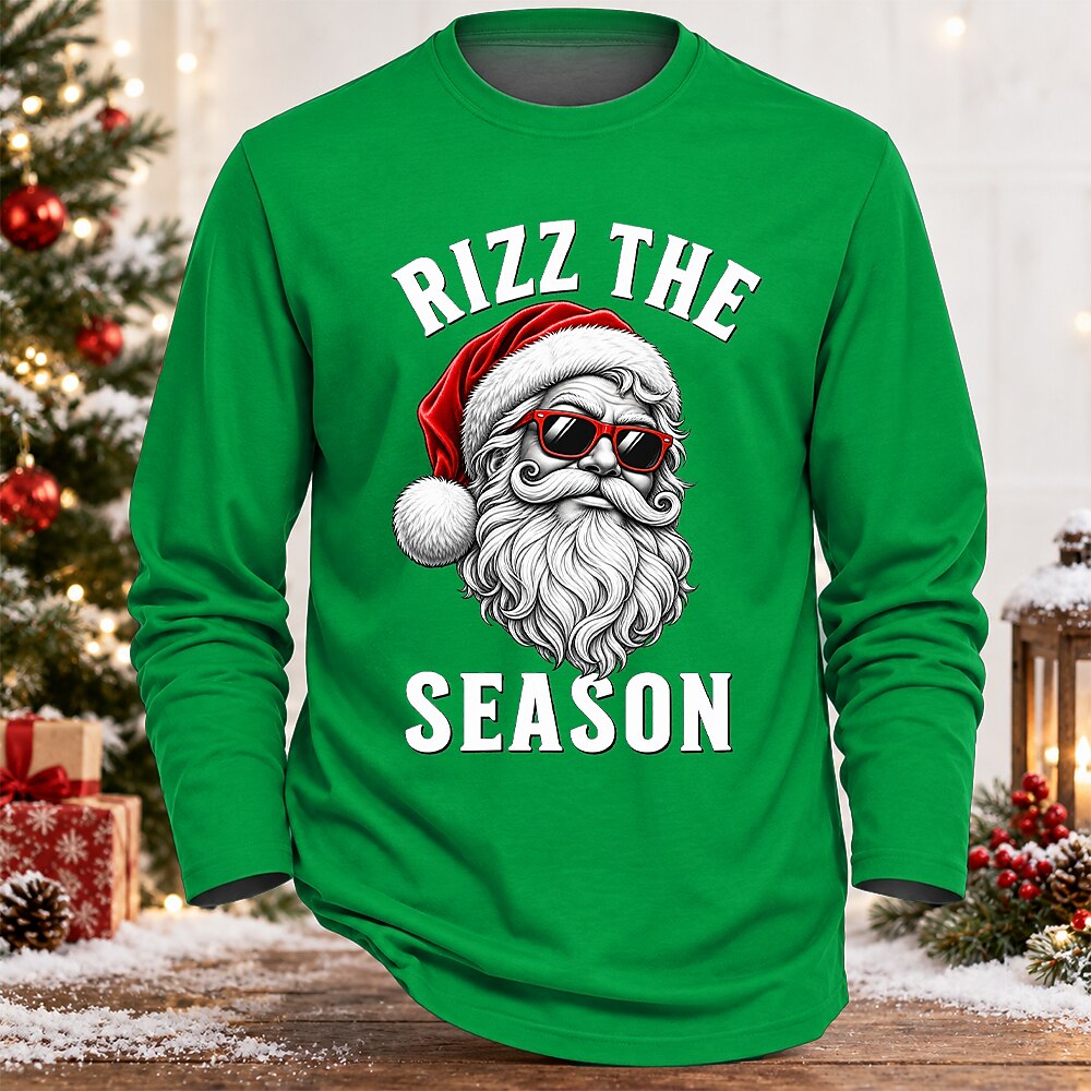 Men's Christmas Graphic Party Shirt