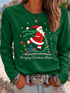 Santa Claus Festive Women's Shirt
