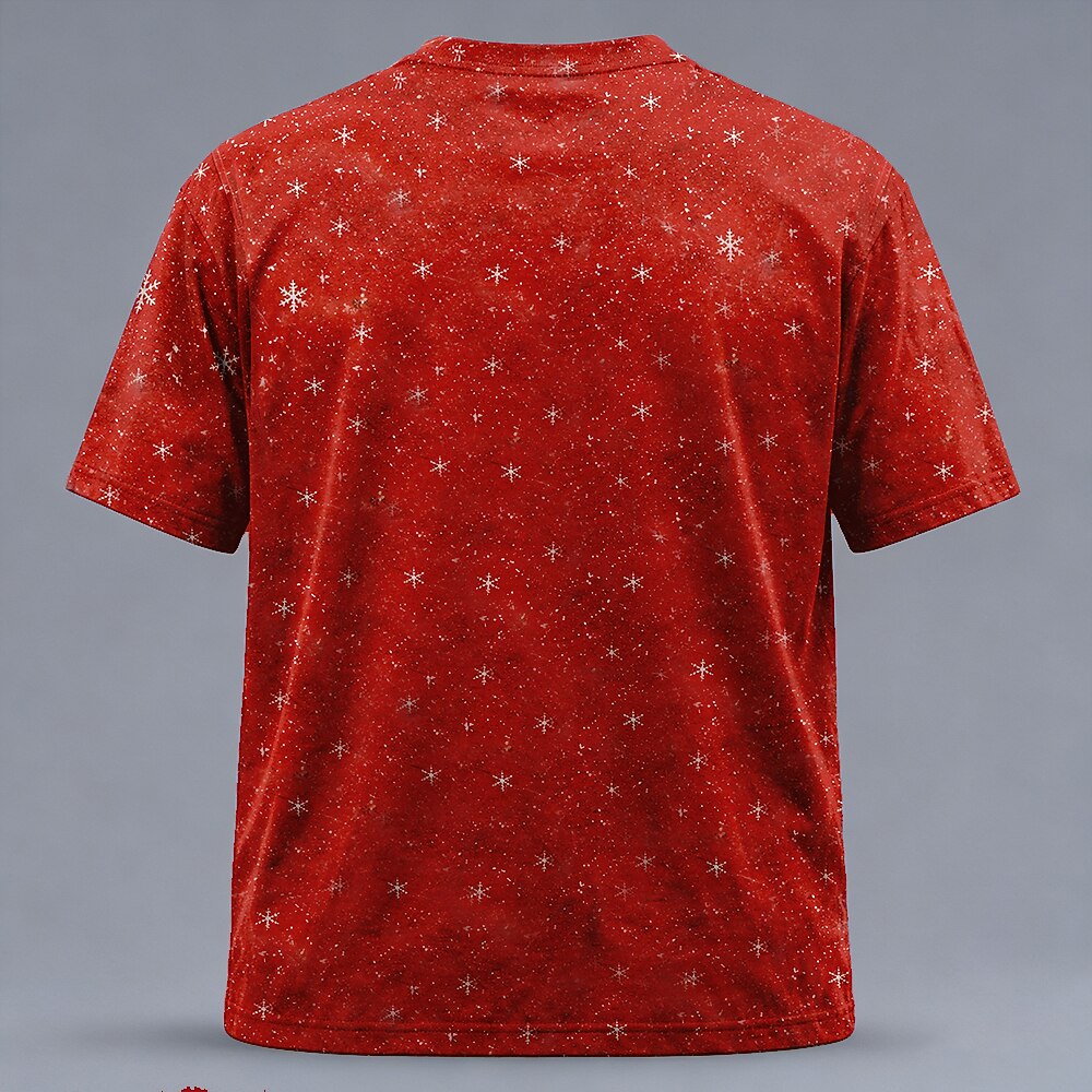 Santa Christmas Designer Party Graphic Tee