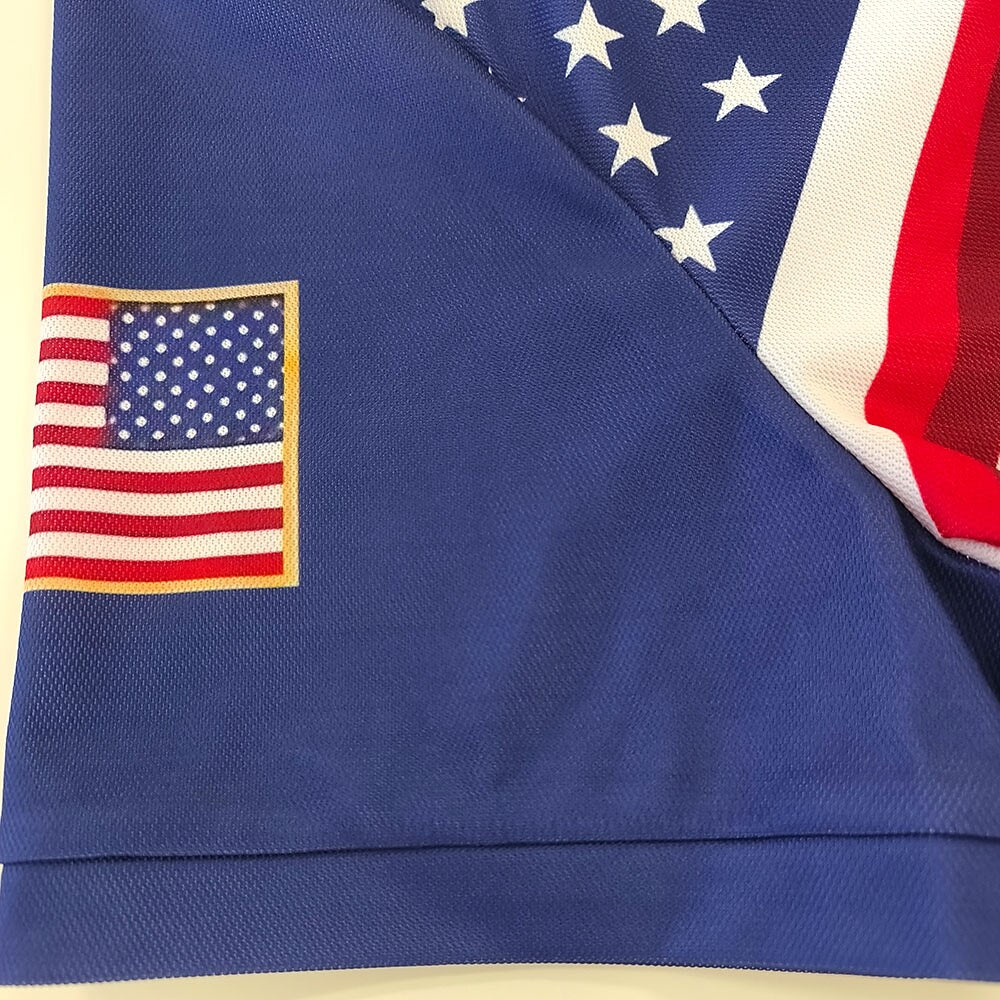 Men's Vintage Freedom Flag Polo