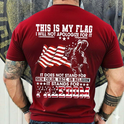 Men's Vintage Flag Graphic Tee