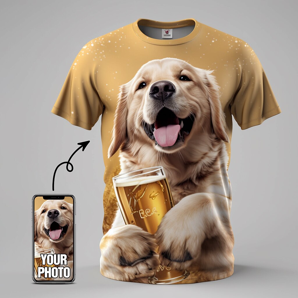 Men's Casual Graphic Tee