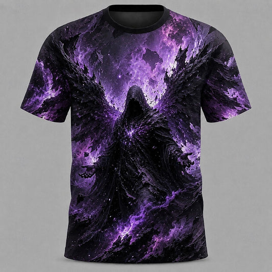 Men's Grim Reaper Skull Graphic Tee