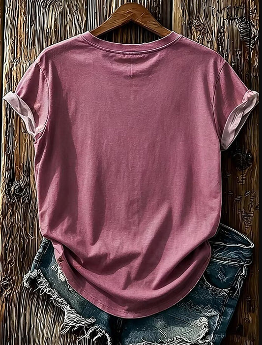 Women's Soft Garden Floral Graphic Tee