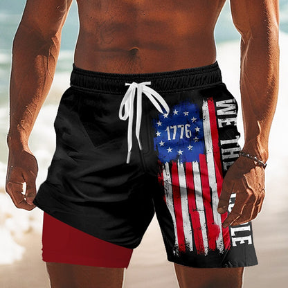 Men's Heritage Flag Swim Shorts