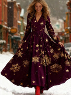 Women's Christmas Graphic Graphic Dress
