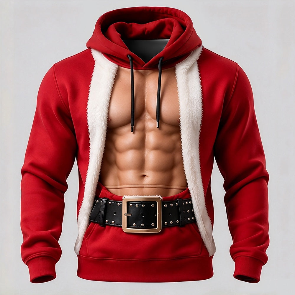 Christmas Costume Funny Hooded Hoodie