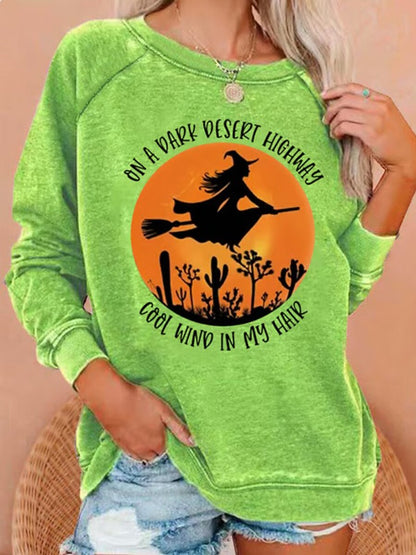 Women's Halloween Mystic Witch Sweatshirt