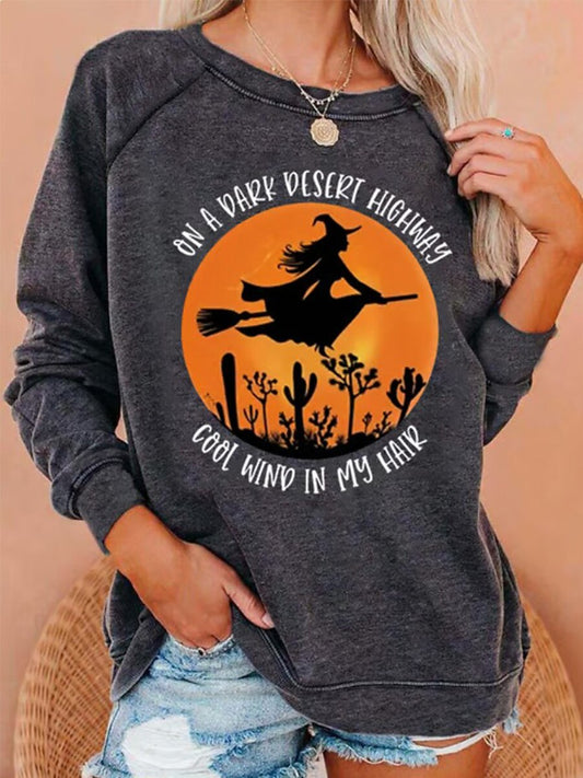 Women's Halloween Mystic Witch Sweatshirt