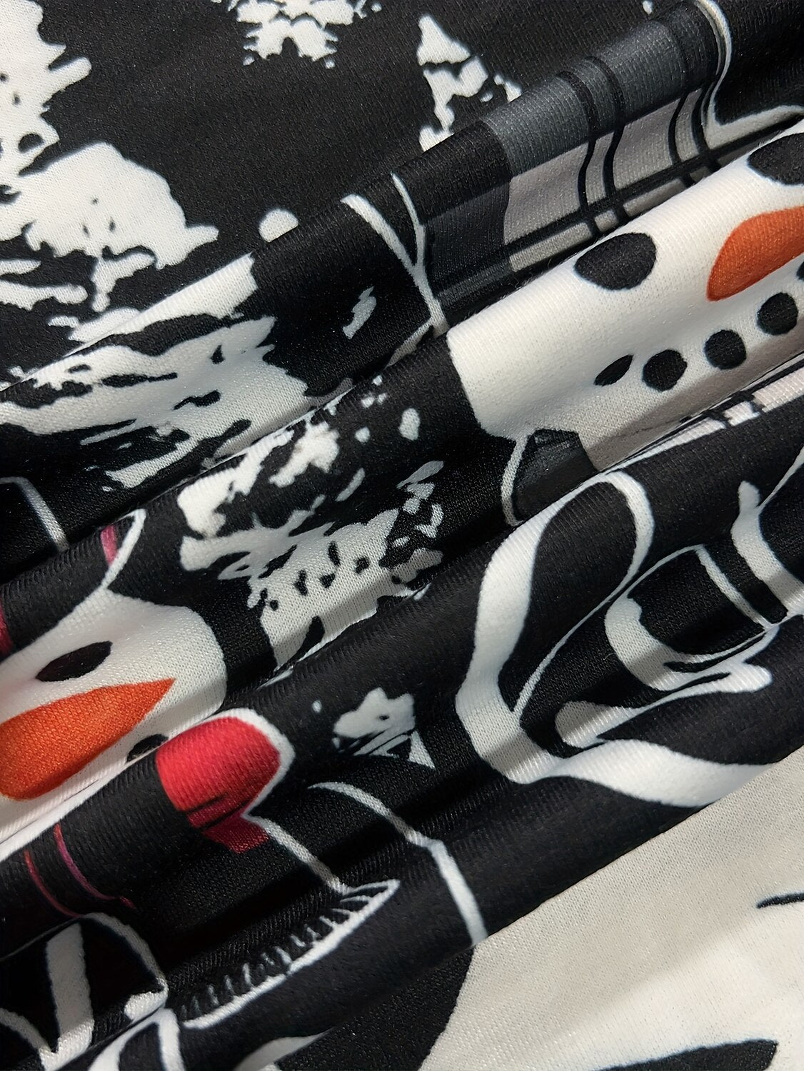 Women's Christmas Graphic Modern Dress