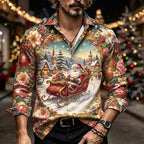 Men's Christmas Graphic Holiday Shirt