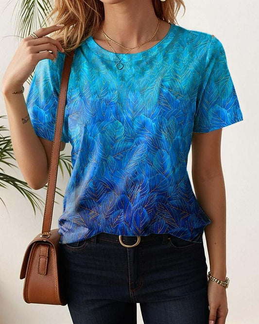 Women's Everyday Floral Garden Graphic Tee