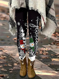High Stretch Graphic Christmas Leggings