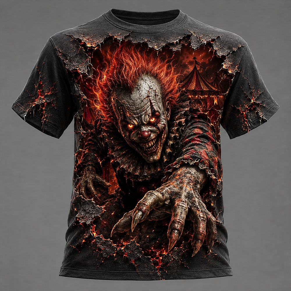 Men's Optical Clown Vision Graphic Tee