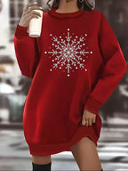 Women's Santa Graphic Dress