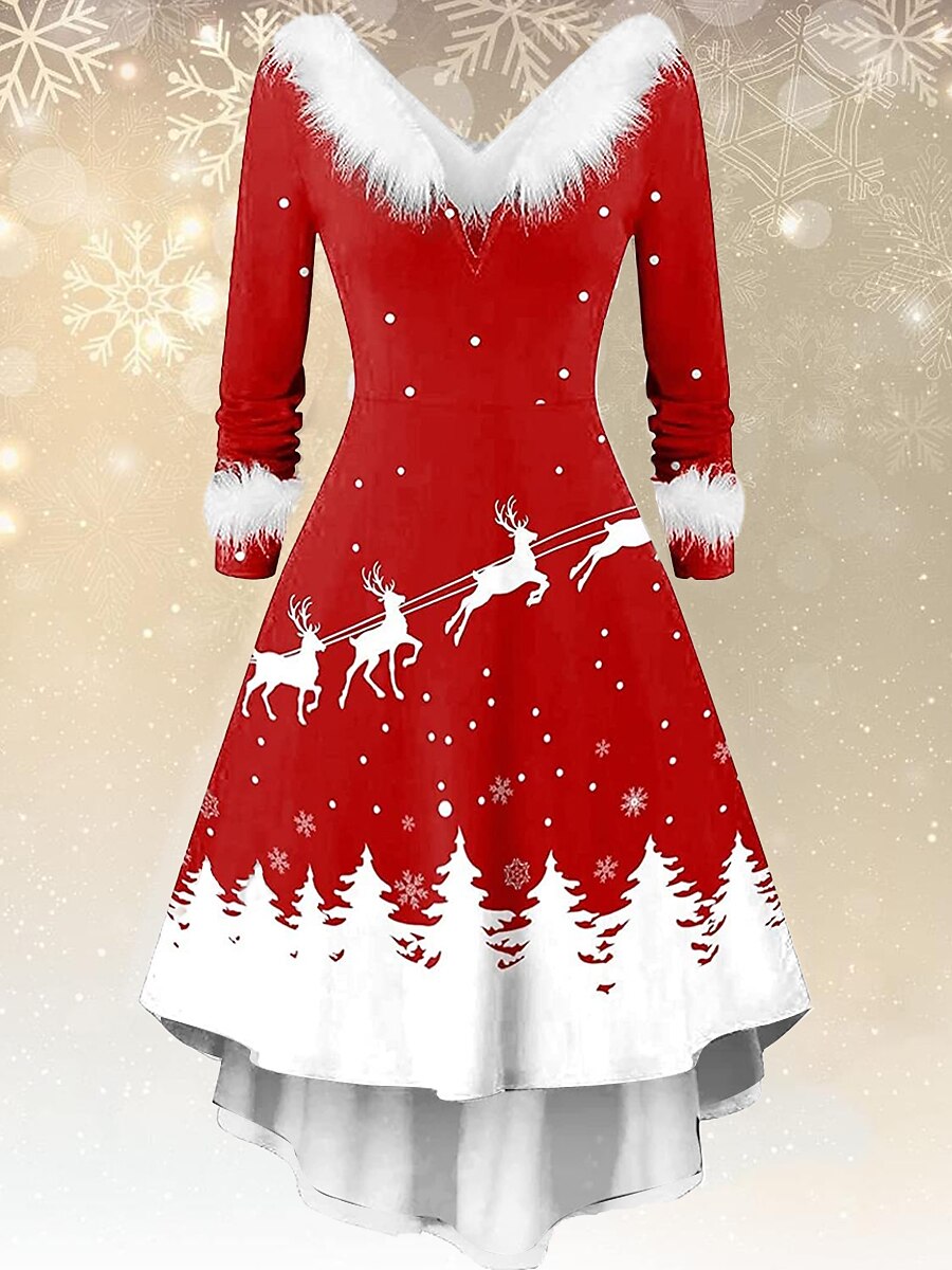 Women's Christmas Festive Party Dress