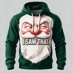 Men's Christmas Graphic Vintage Hoodie