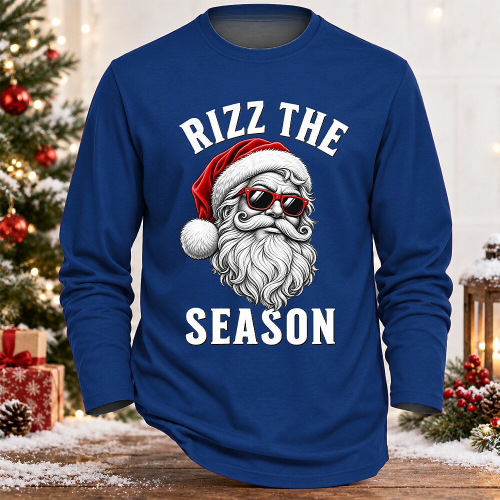 Men's Christmas Graphic Party Shirt