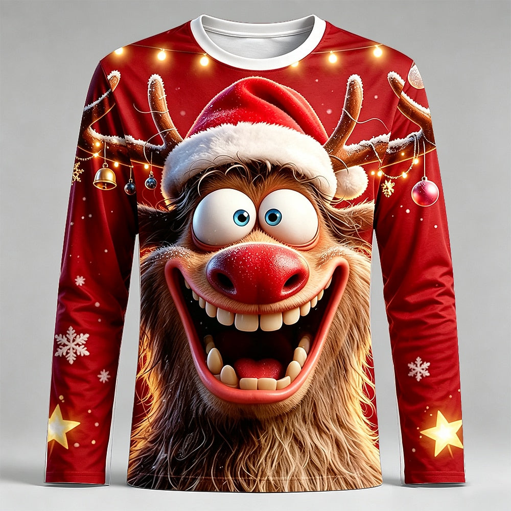 Men's Christmas Festive Vintage Shirt