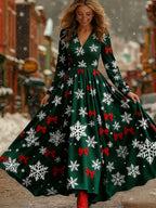 Women's Christmas Graphic Graphic Dress