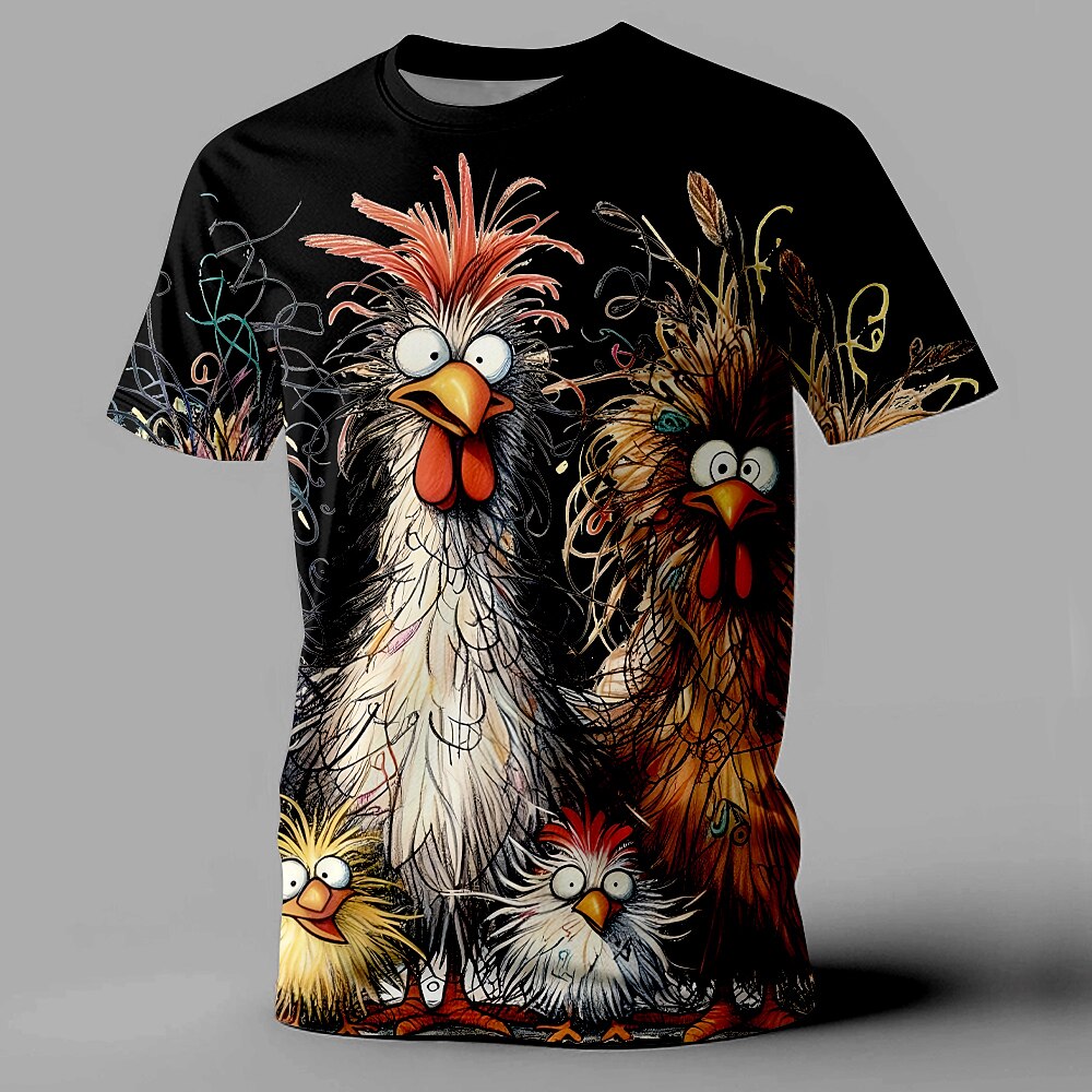 Men's Vintage Rooster Farm Graphic Tee