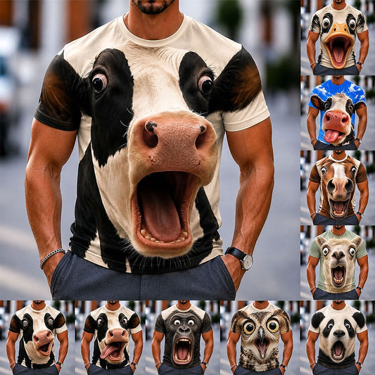 Men's Vintage Cow Ranch Graphic Tee