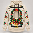 Funny Christmas Tree Pet Carrier Hoodie