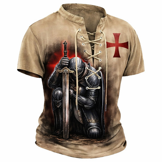 Men's Templar Knight Honor Graphic Tee