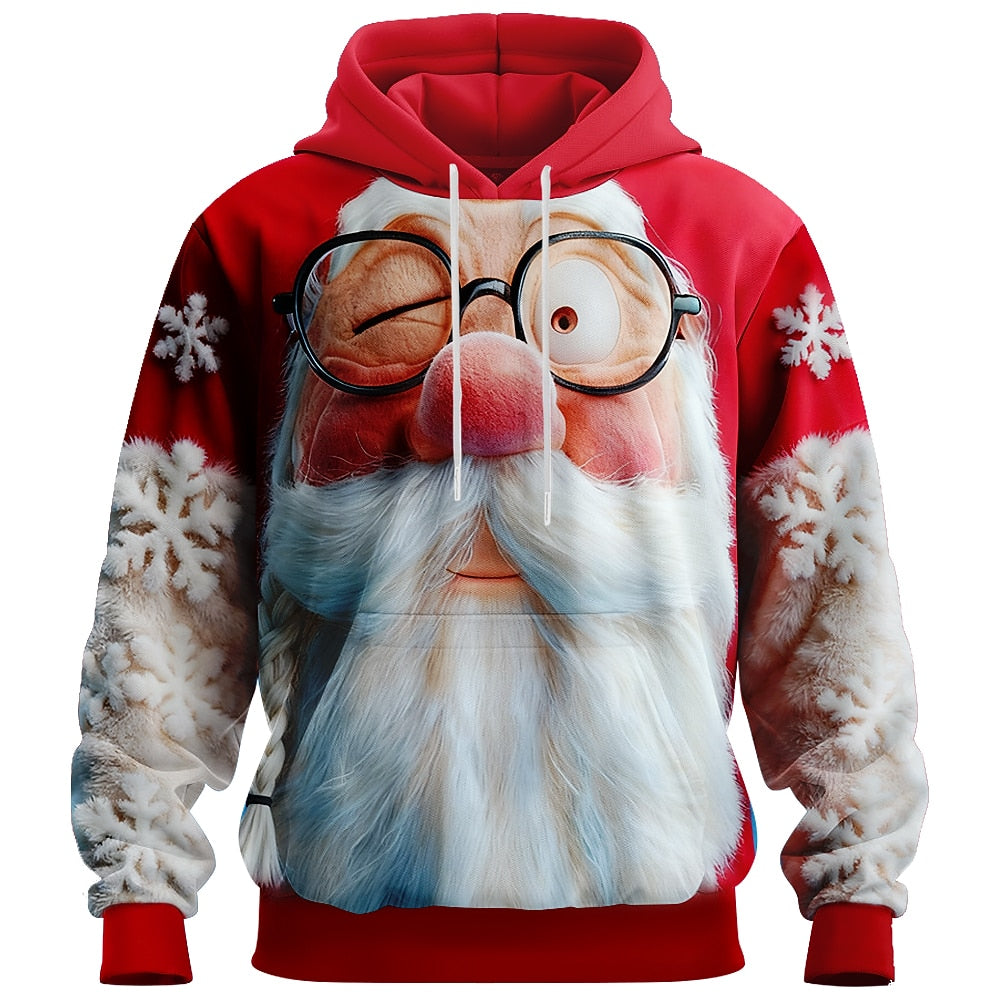 Santa Festive Vintage Party Hoodie