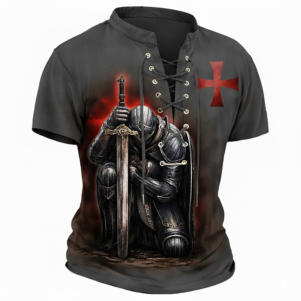 Men's Templar Knight Honor Graphic Tee