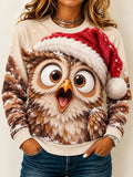 Christmas Tree Snowflake Long Sleeve Shirt