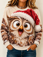 Christmas Tree Snowflake Long Sleeve Shirt