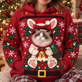 Rabbit Bunny Pet Carrier Bonding Hoodie