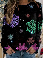 Women's Christmas Graphic Festive Sweatshirt