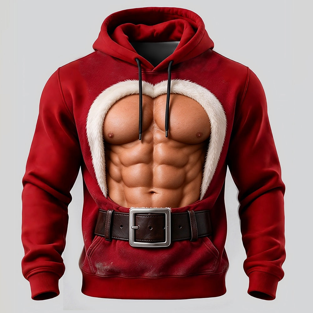 Christmas Costume Funny Hooded Hoodie